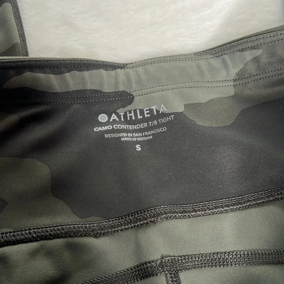 Athleta Camo Contender 7/8 Tight Size Small - Picture 5 of 9